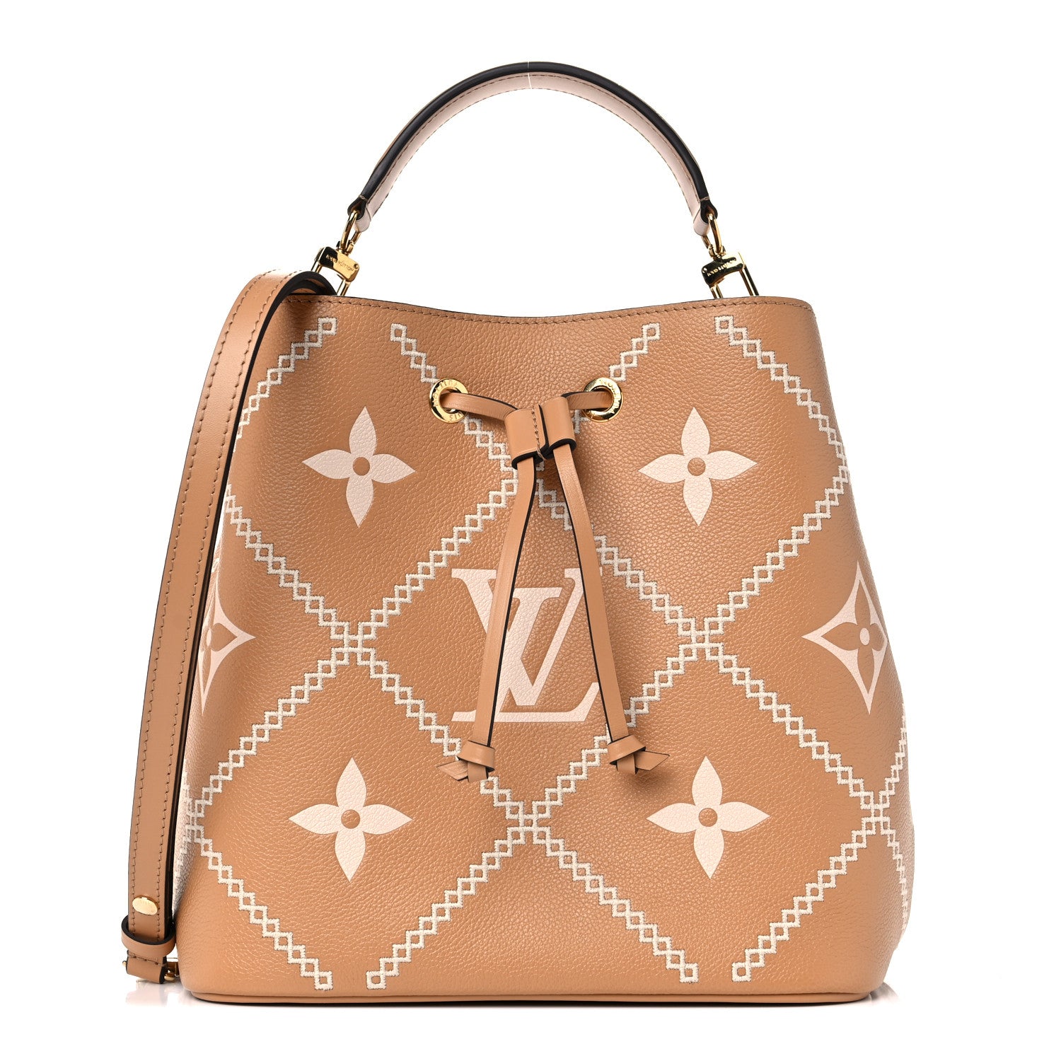Louis Vuitton Empreinte Monogram Giant Broderies Neonoe MM Arizona 3 of 11