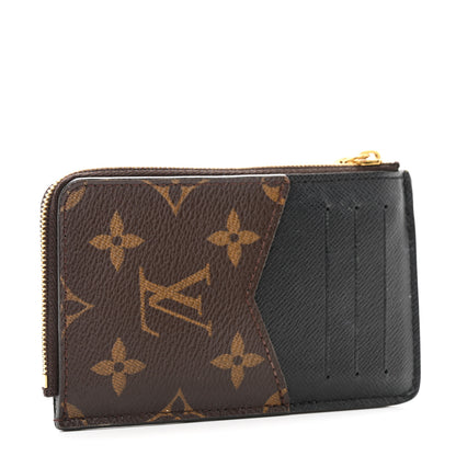 Louis Vuitton Monogram Recto Verso Card Holder Black 3 of 8