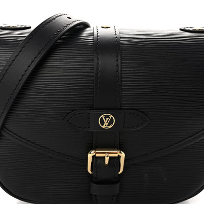 Louis Vuitton Epi Saumur BB Black 7 of 9
