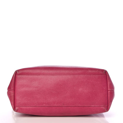 Chanel Caviar CC Shoulder Bag Pink 41 of 42