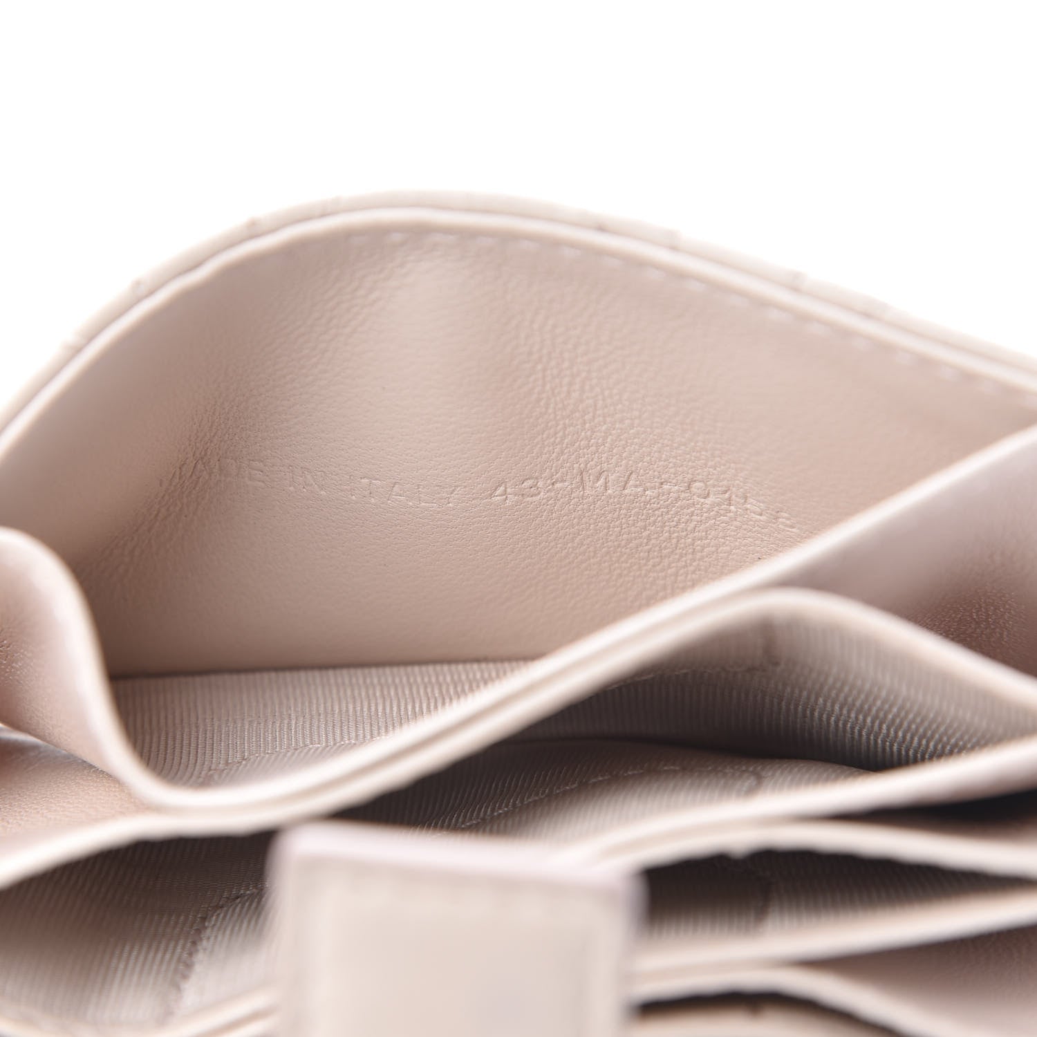 Christian Dior Lambskin Cannage Lady Dior 5-Gusset Card Holder Light Pink 7 of 11