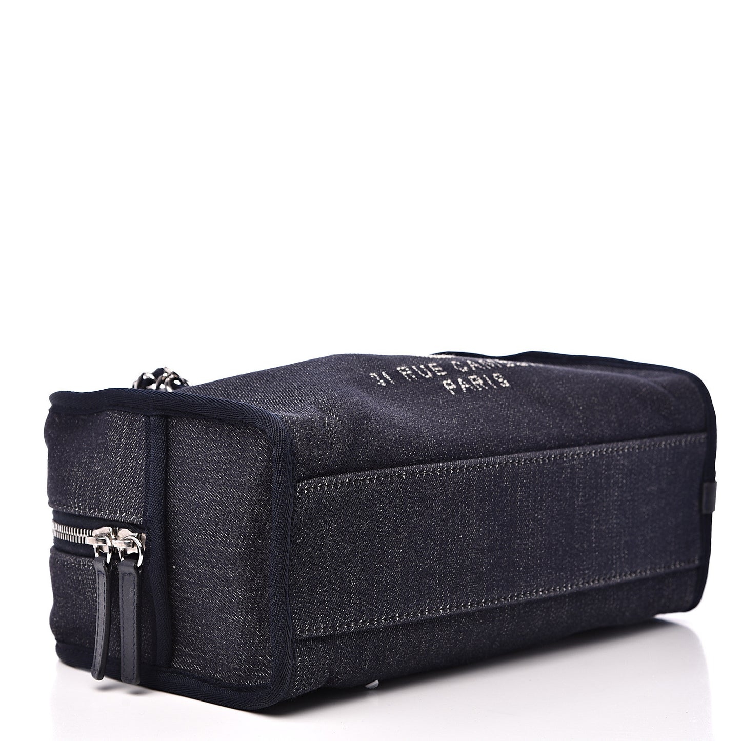 Denim Deauville Bowling Bag Dark Blue