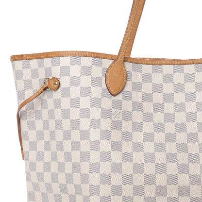 Louis Vuitton Damier Azur Neo Neverfull GM Rose Ballerine 9 of 19