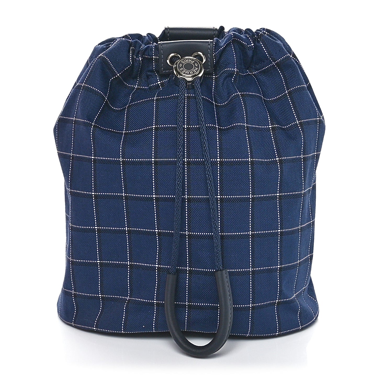 Tattersall Canvas Swift Trek-H Pouch Bleu Nuit White Black Caban