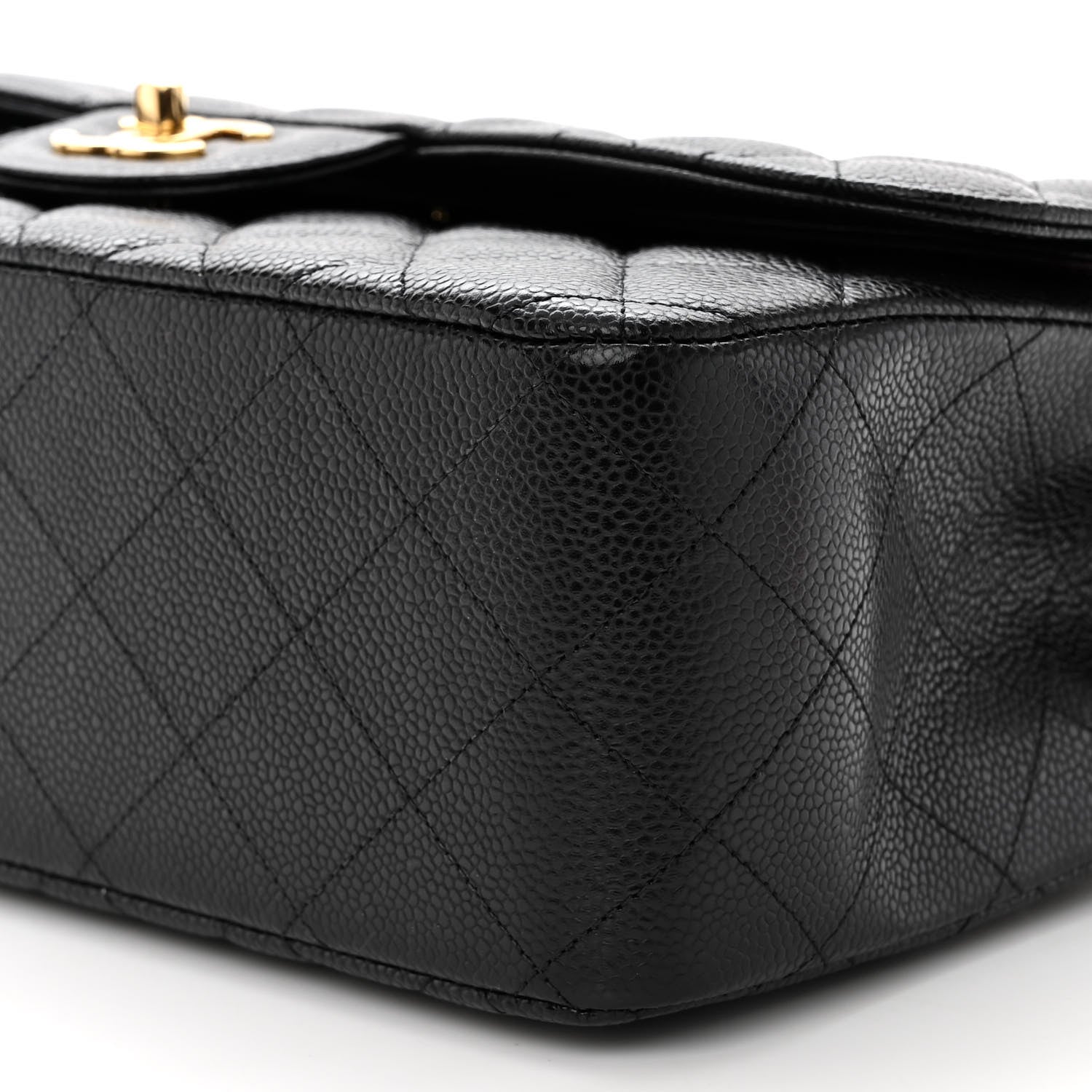 Chanel Caviar Quilted Jumbo Double Flap Black 10 of 10