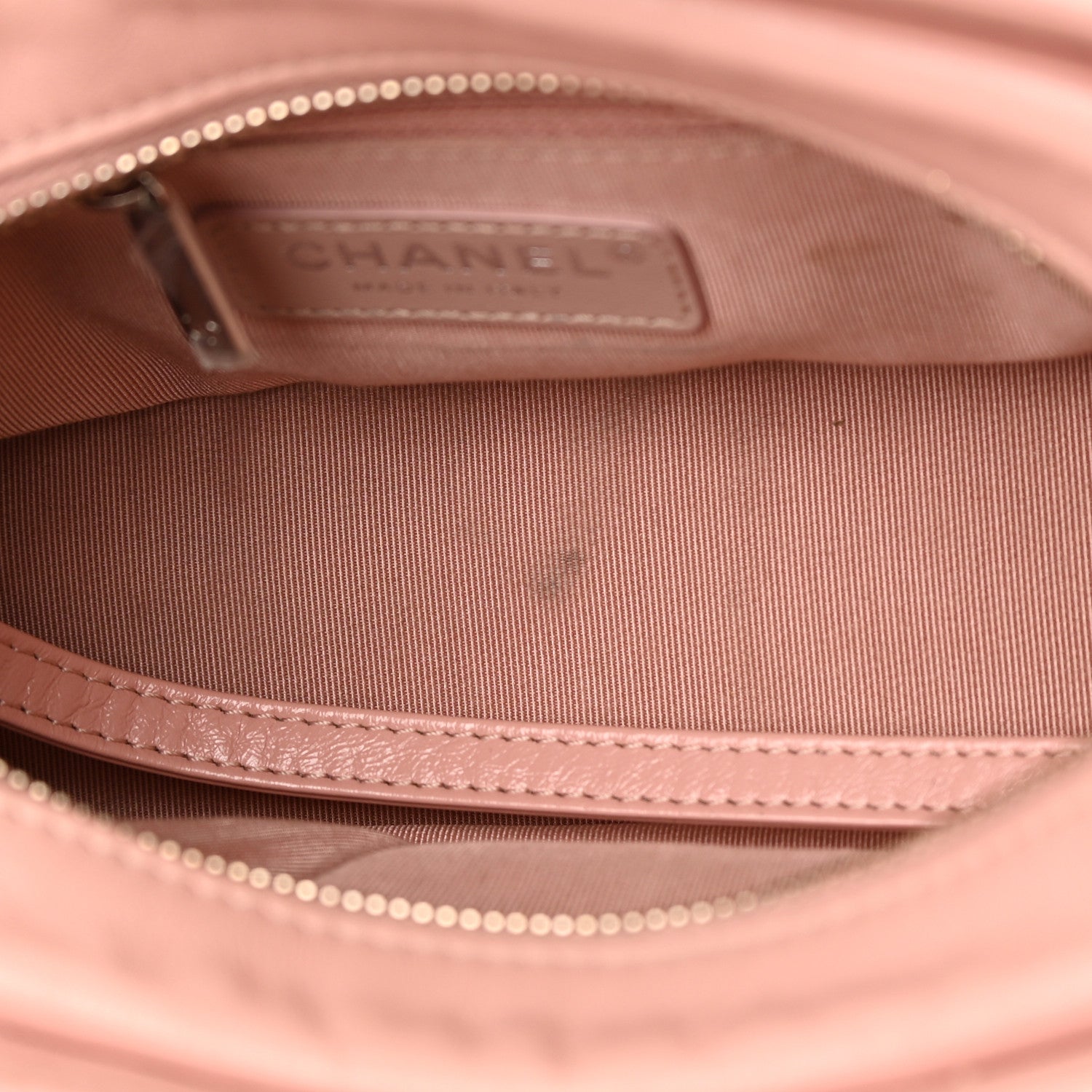 Chanel Aged Calfskin Quilted Small Gabrielle Hobo Pink 11 of 16