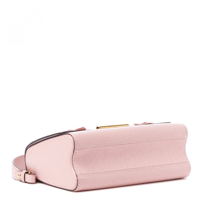 Louis Vuitton Epi Couture’s Flower Twist Shoulder Bag MM Rose Ballerine 4 of 10