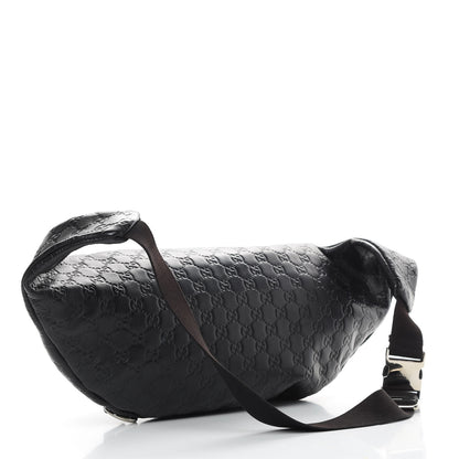 Gucci Guccissima Web Belt Bag Black 3 of 12