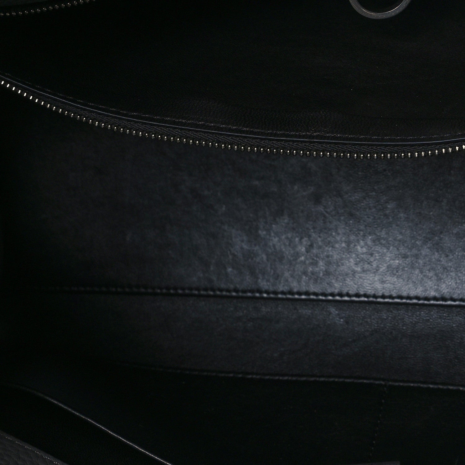 The Row Grained Calfskin Margaux Shoulder 12 Timouse Grey 10 of 10