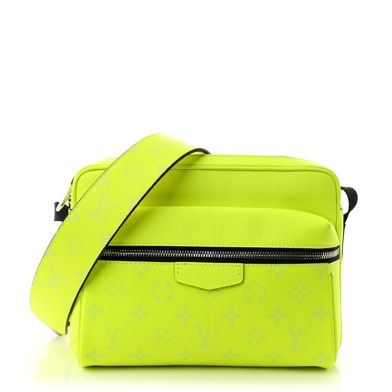 Louis Vuitton Taigarama Outdoor Messenger Neon Yellow 1 of 11