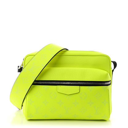 Louis Vuitton Taigarama Outdoor Messenger Neon Yellow 1 of 11