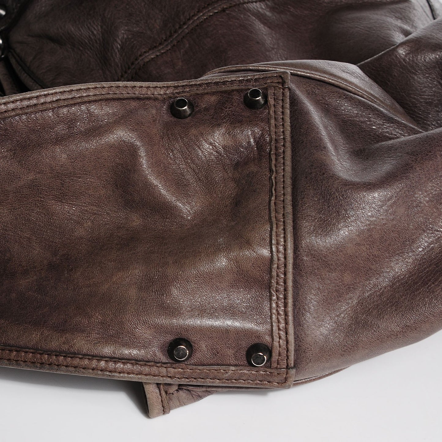 Agneau Mens Bridge Bag Brown