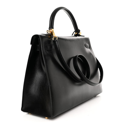 Hermes Box Kelly Sellier 32 Black 3 of 14