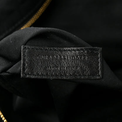 Saint Laurent Lambskin Quilted Maxi Icare Shopping Tote Black 8 of 12