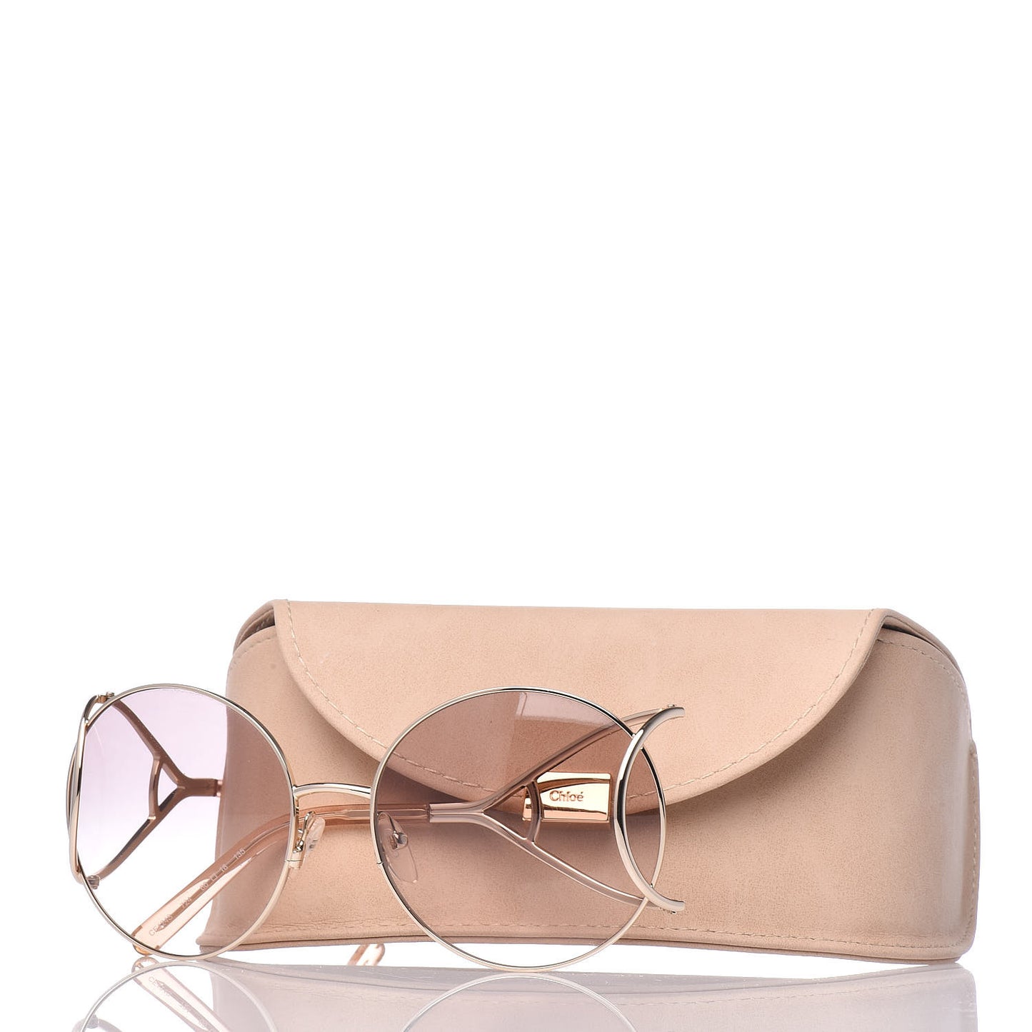 Jackson Oversized Round Sunglasses CE124S Blonde Havana