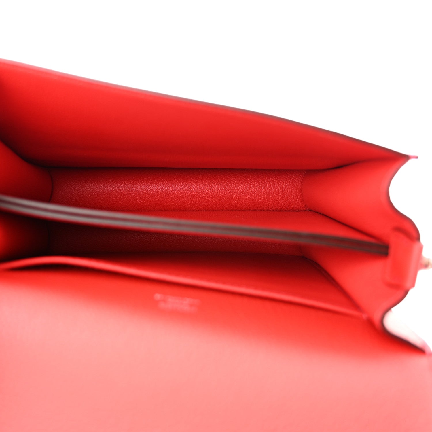 Hermes Evercolor Mini Sac Roulis Rouge Casaque 5 of 9