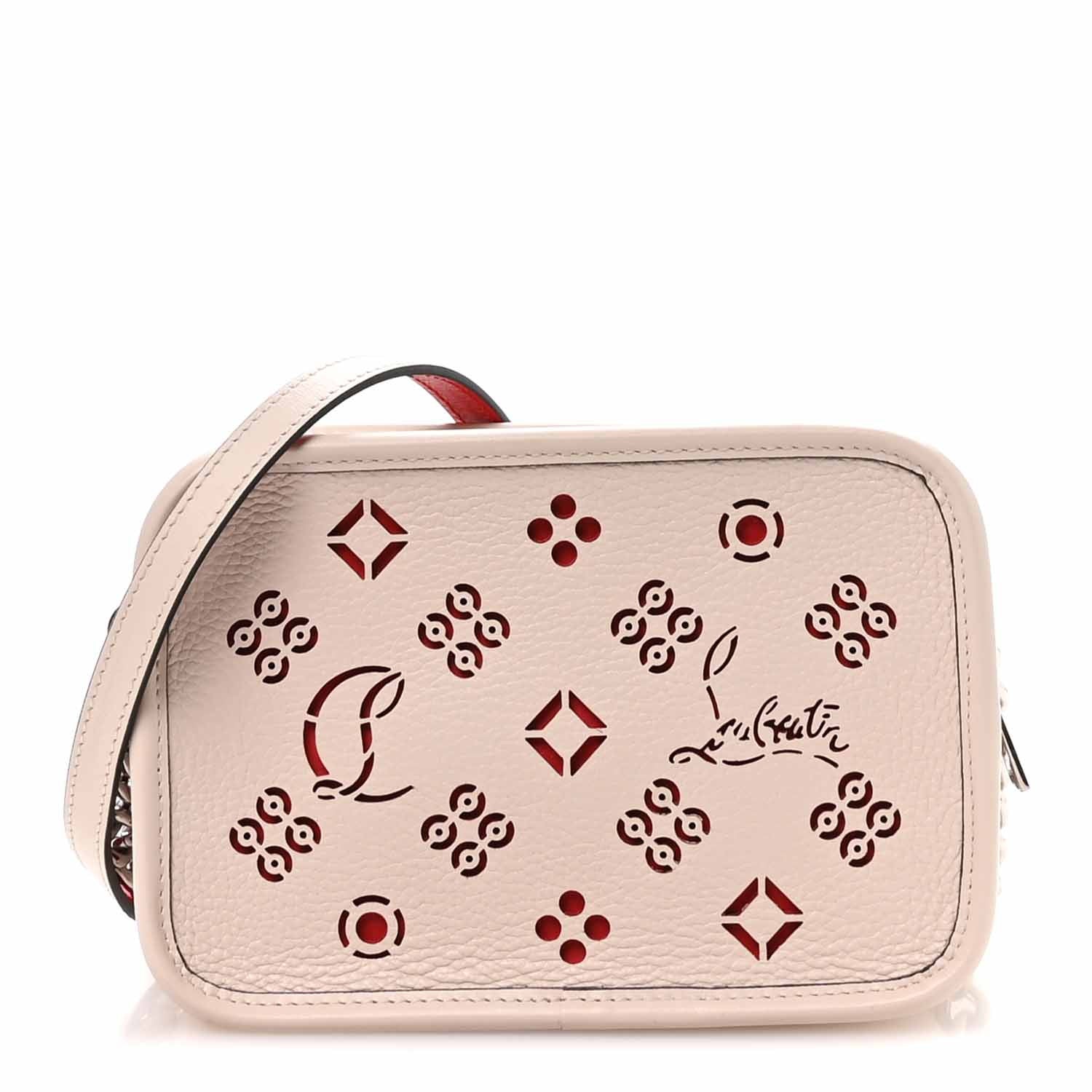 Christian Louboutin Calfskin Mini Radioloubi Pink 1 of 10