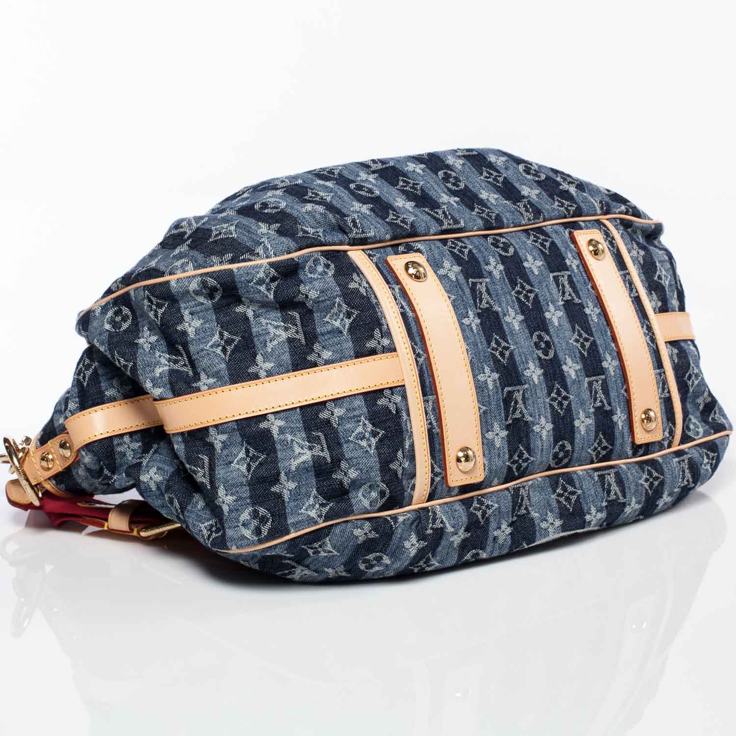 Louis Vuitton Denim Raye Cabas GM 5 of 10
