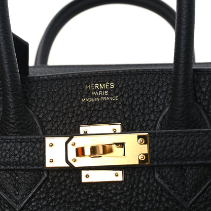 Hermes Togo Birkin 25 Black 6 of 11