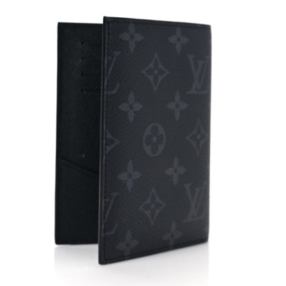 Louis Vuitton Monogram Eclipse Passport Cover 4 of 9