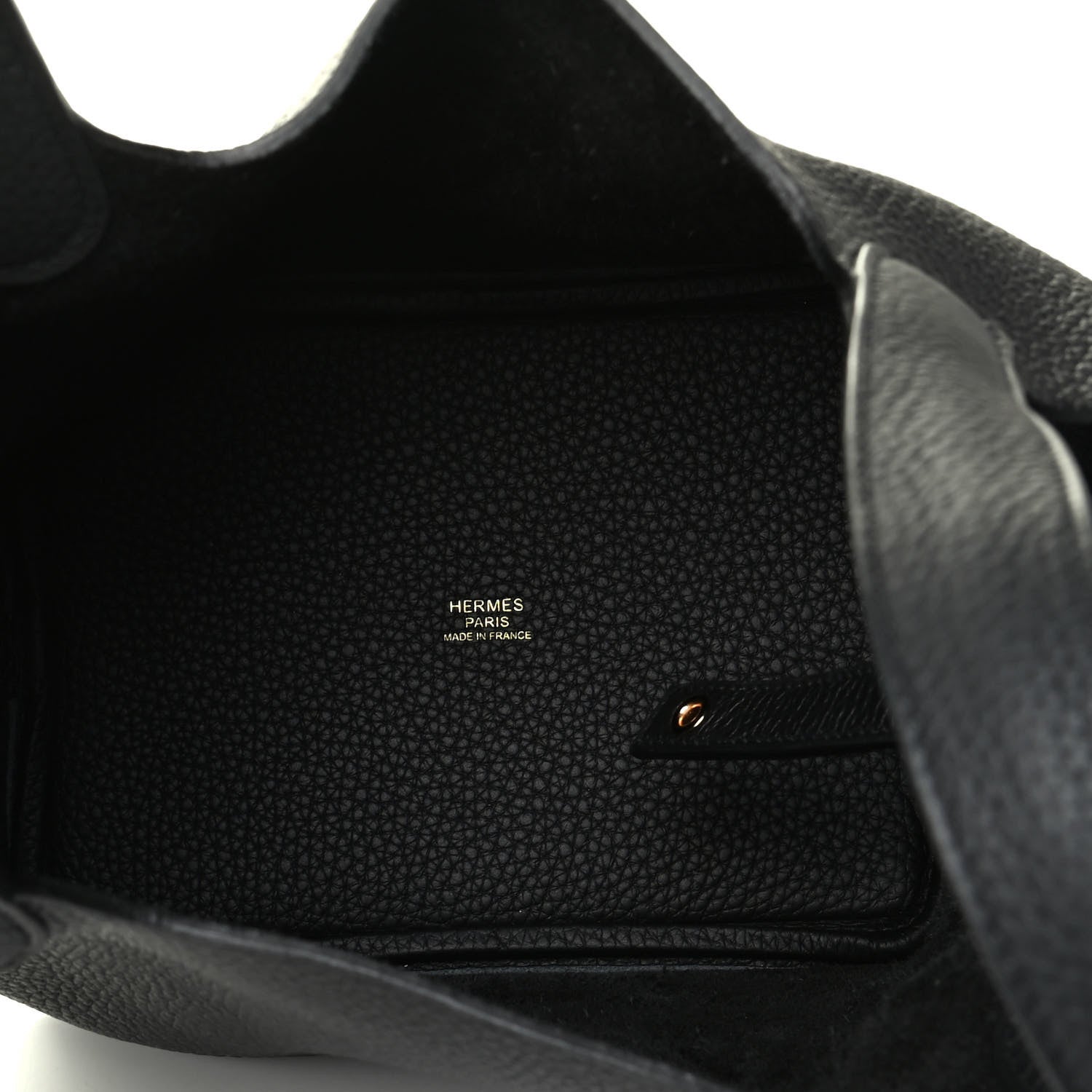 Hermes Taurillon Clemence Picotin Lock 18 PM Black 4 of 5
