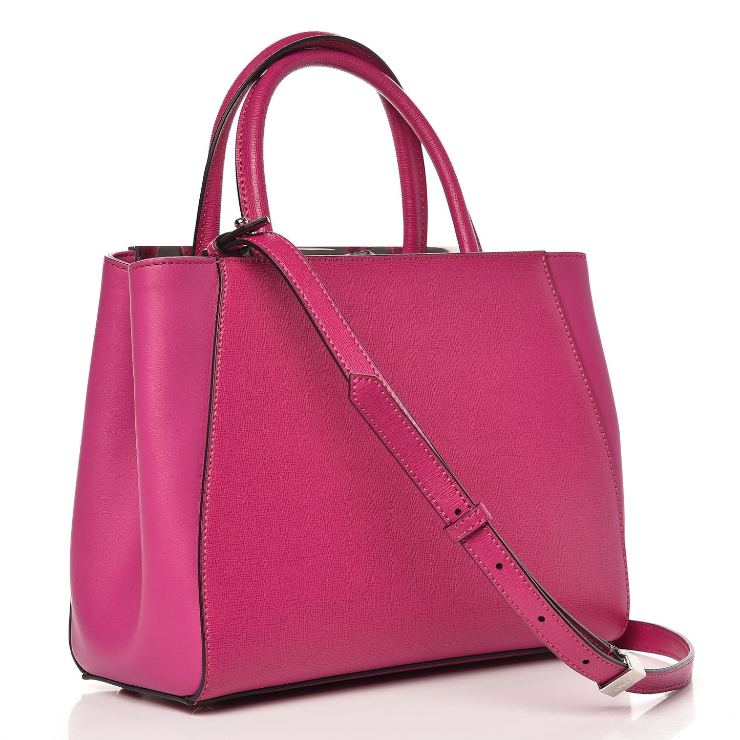 Vitello Elite Petite 2Jours Tote Magenta