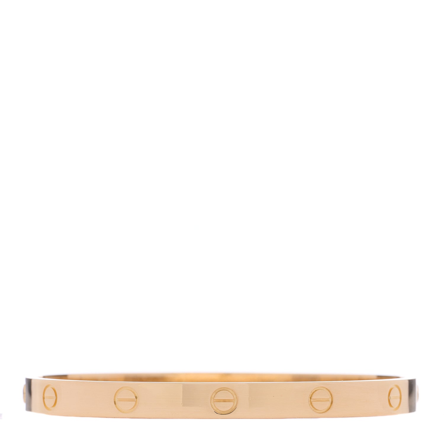 Cartier 18K Yellow Gold LOVE Bracelet 19 2 of 5