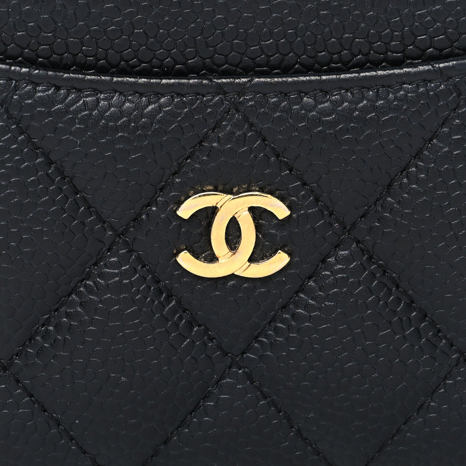 Chanel Caviar Quilted Card Holder Black 9 of 9