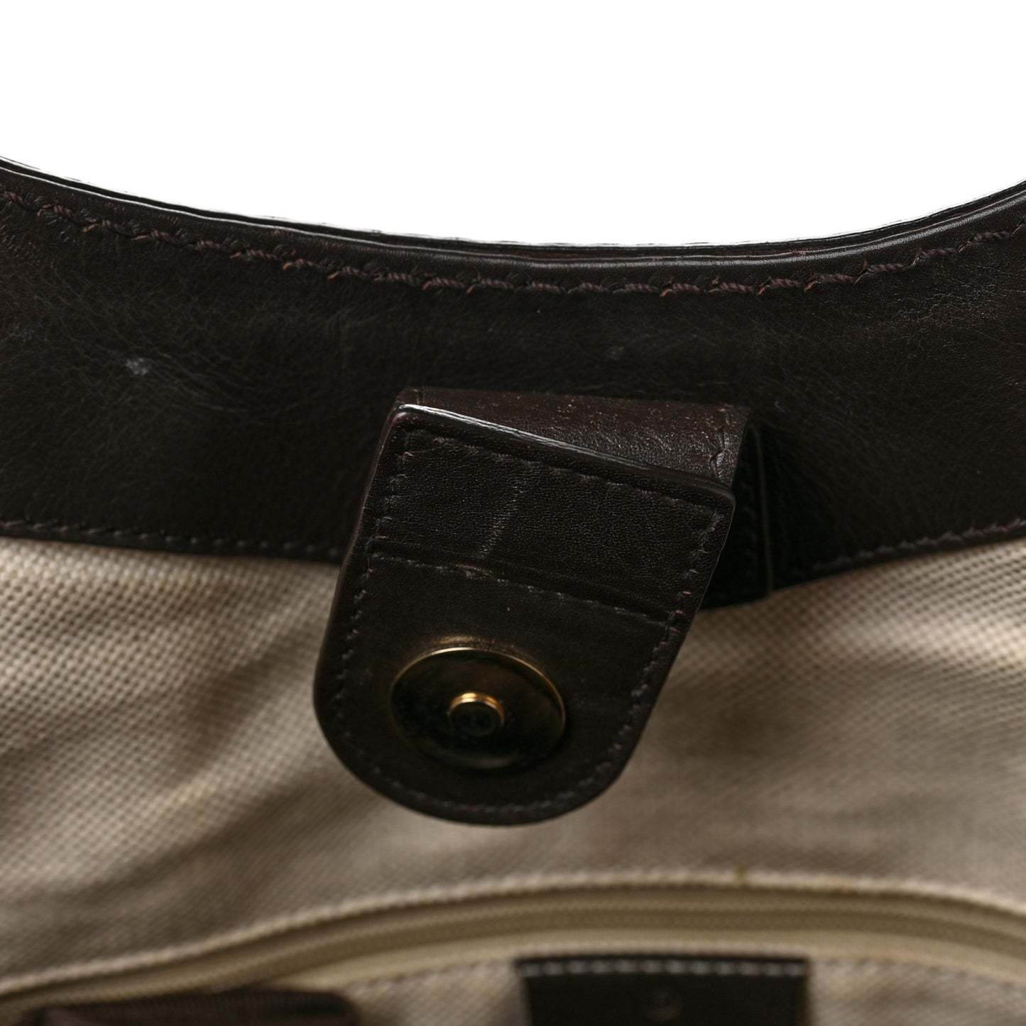 Monogram Medium Sukey Tote Dark Brown