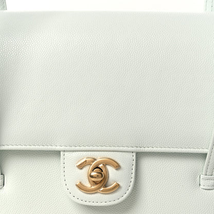 Chanel Shiny Caviar Preppy Coco Small Flap Light Blue 8 of 13