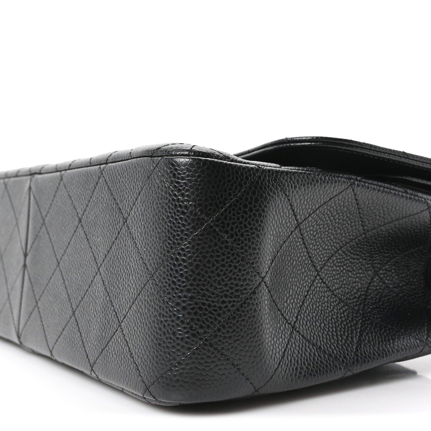 Chanel Caviar Quilted Jumbo Double Flap Black 10 of 10