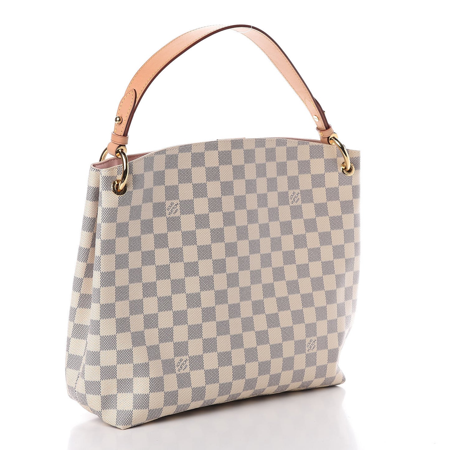 Damier Azur Graceful PM Rose Ballerine