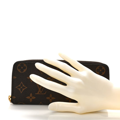 Louis Vuitton Monogram Clemence Wallet Rose Ballerine 2 of 7