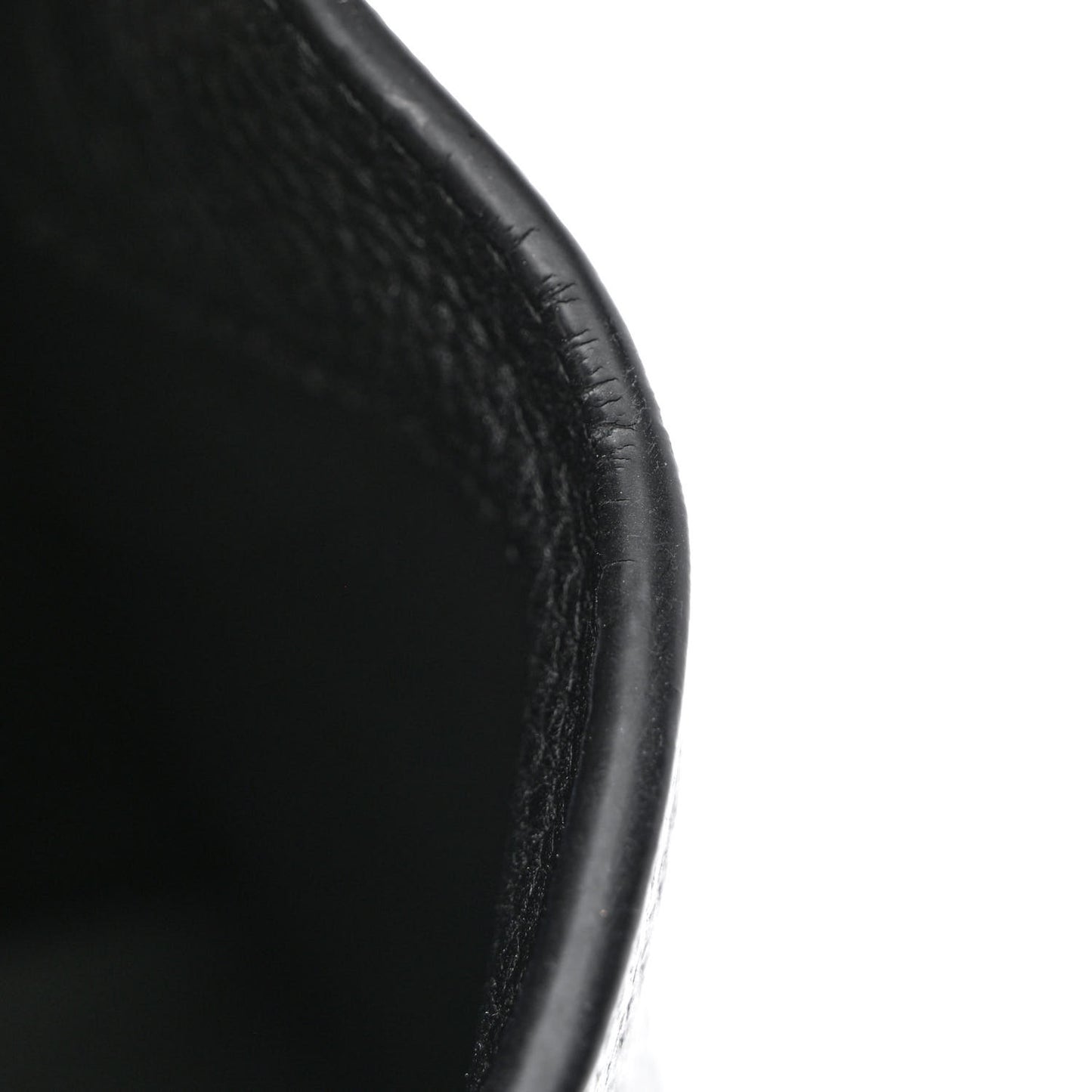 Taurillon Snakeskin Capucines MM Black
