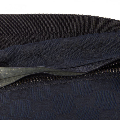 Gucci GG Monogram Double Pocket Belt Bag Black 7 of 7