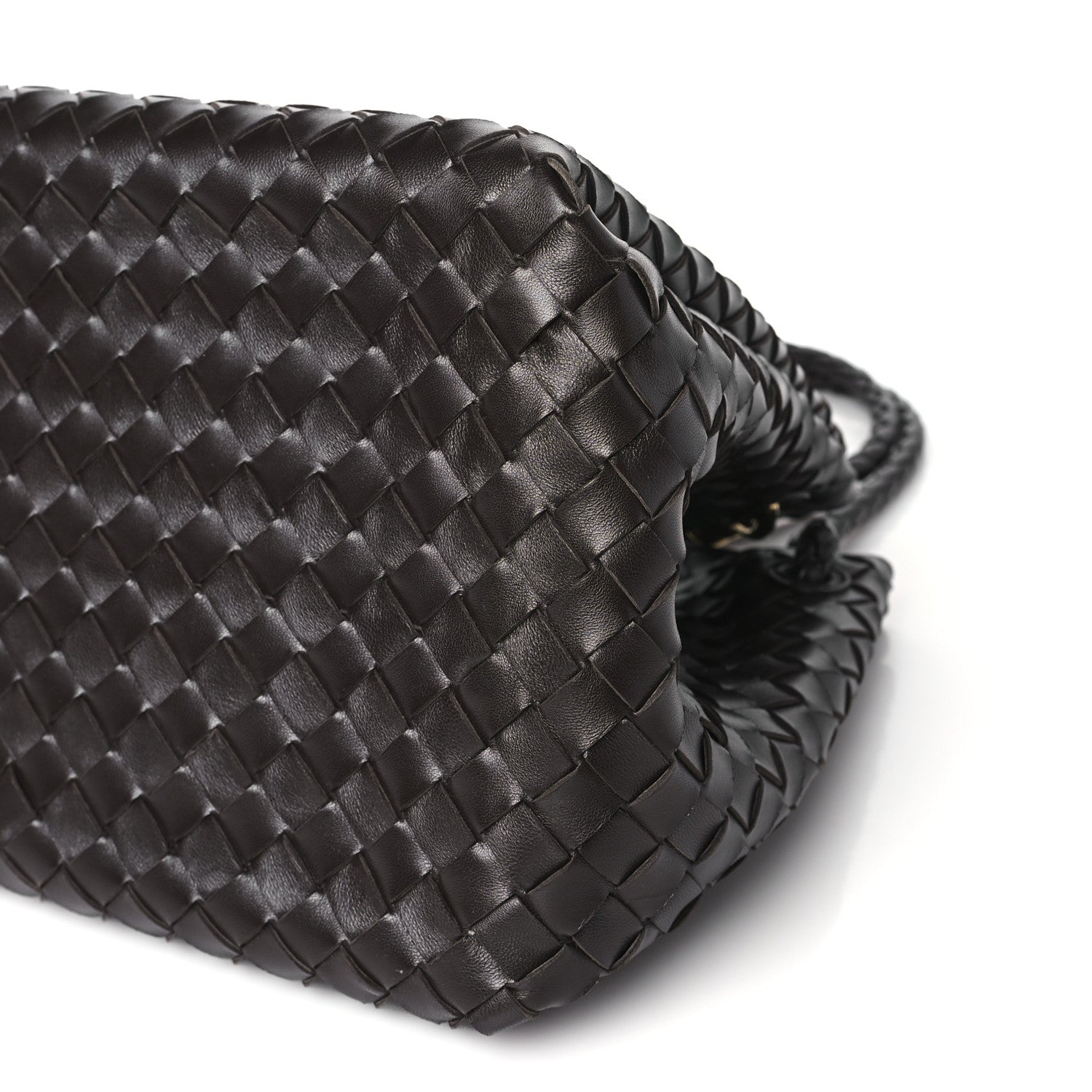 Bottega Veneta Nappa Intrecciato Large Andiamo Parachute Shoulder Bag Fondant 9 of 9