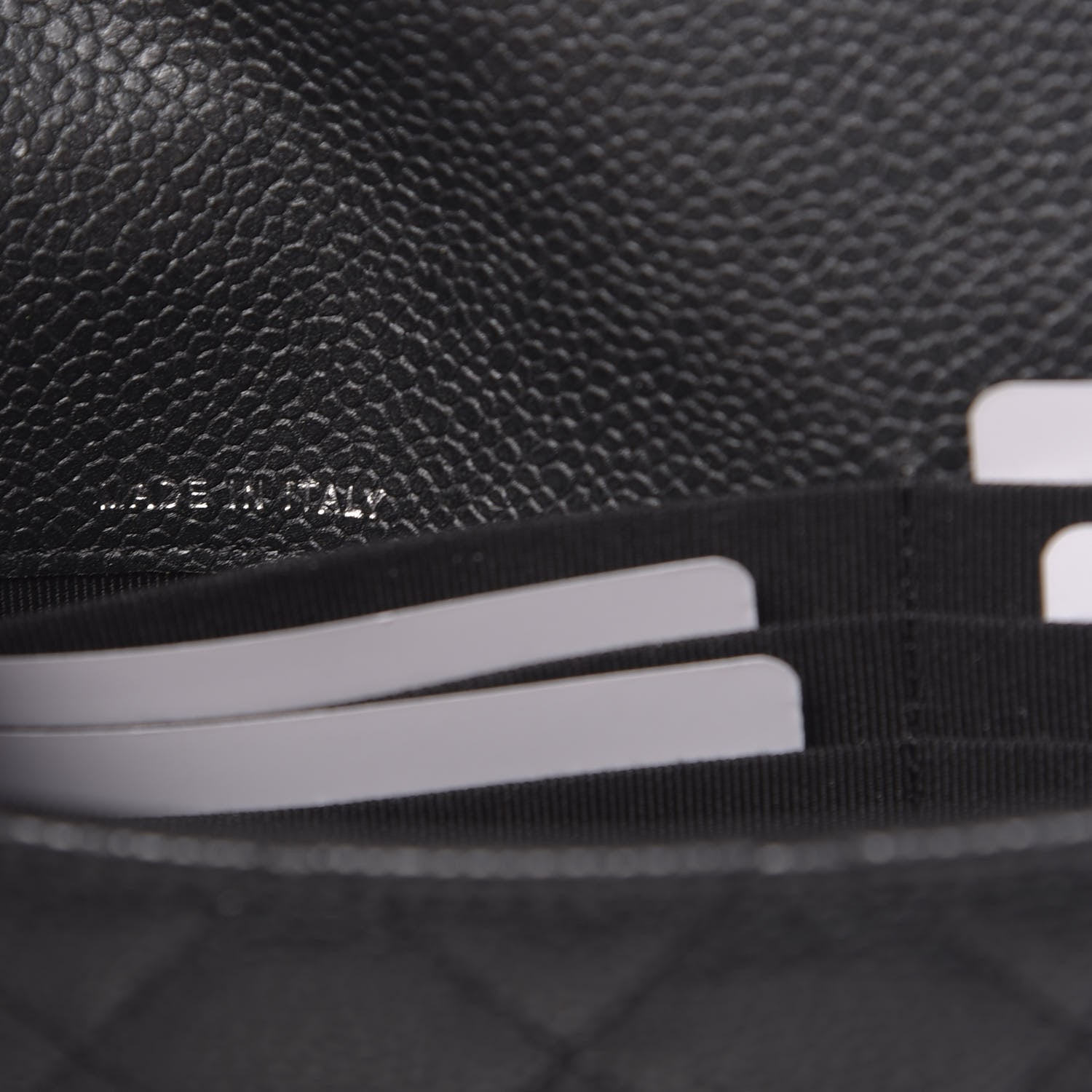 Chanel Caviar Quilted Travel Wallet Black 8 of 9