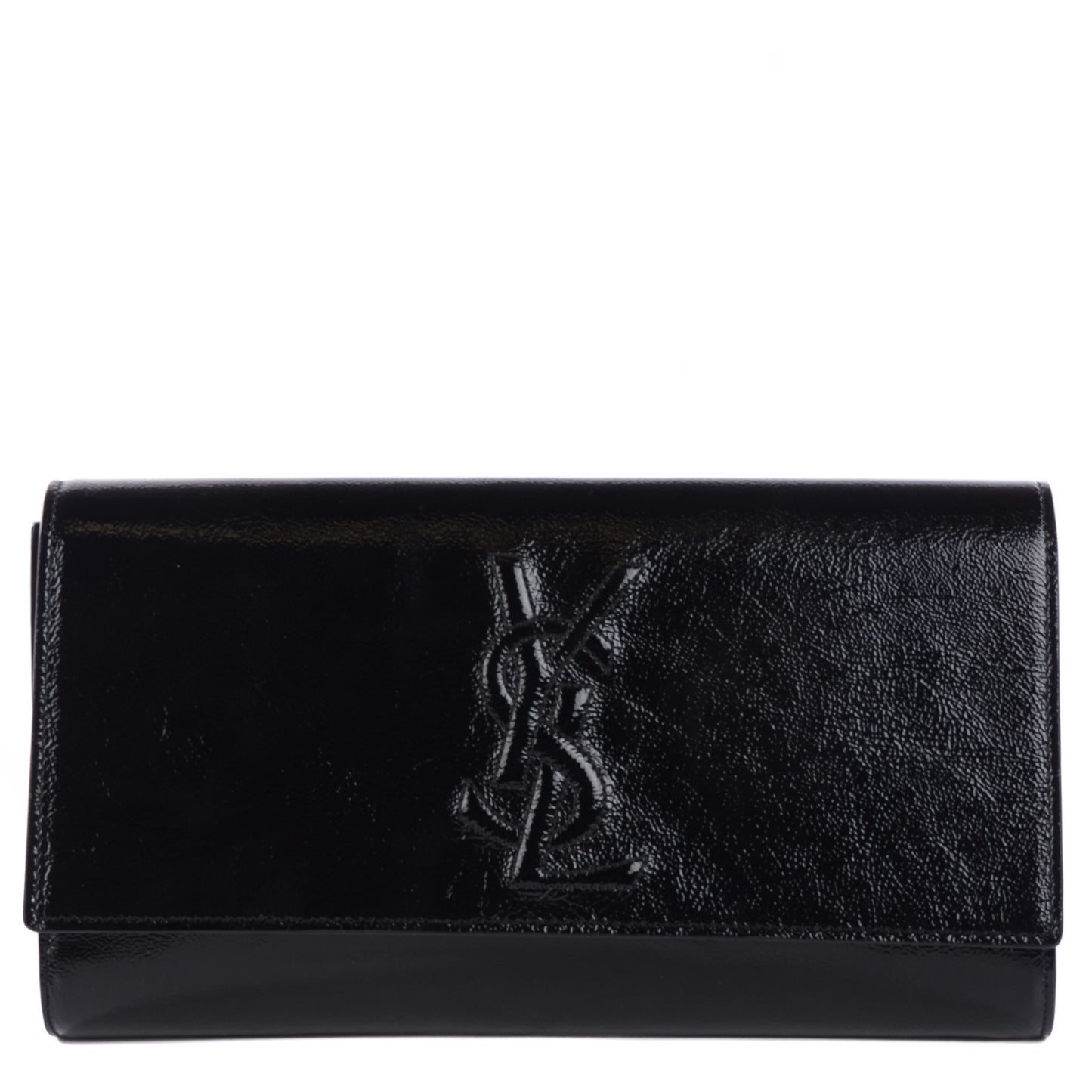 Patent Monogram Large Belle De Jour Clutch Black