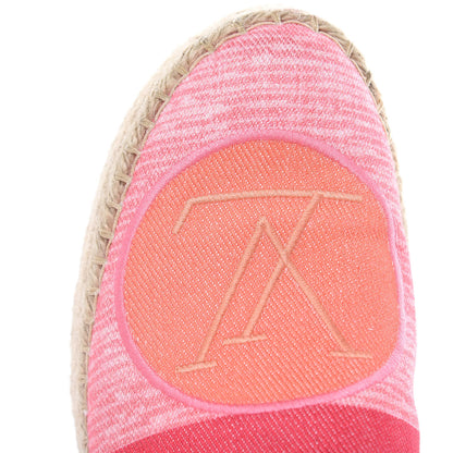 Louis Vuitton Canvas Blue Shore Espadrille Flats 36 Corail 9 of 10