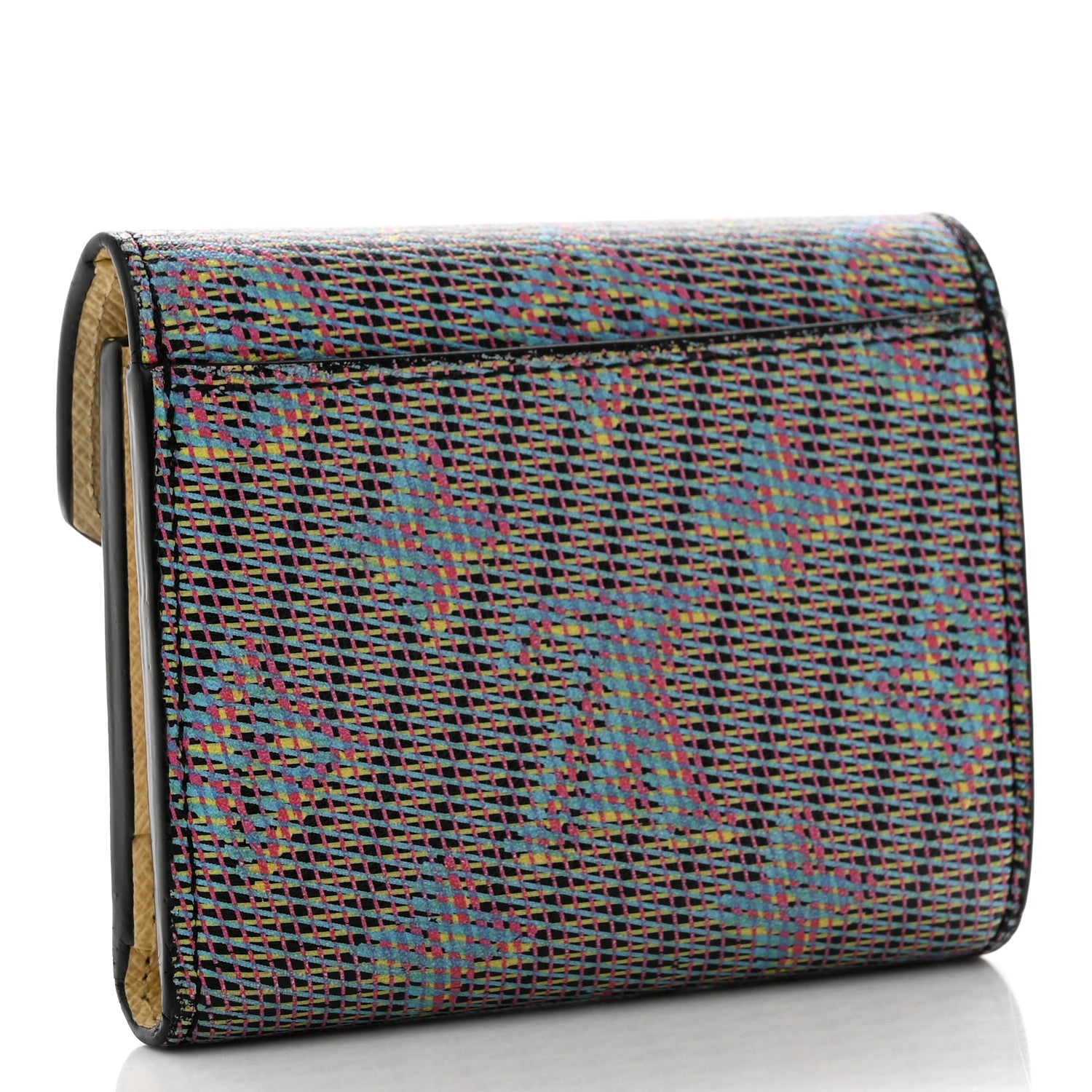 Louis Vuitton Monogram LV Pop Zoe Wallet Blue 3 of 8