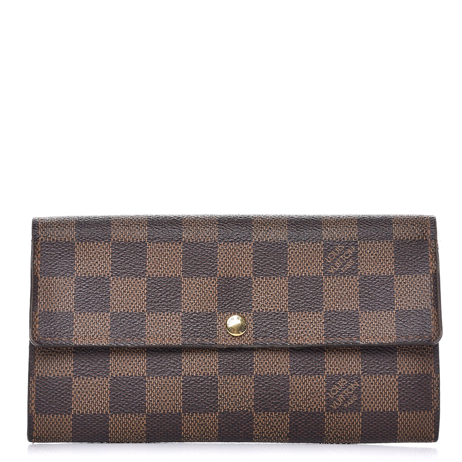 Louis Vuitton Damier Ebene Sarah Wallet 1 of 7