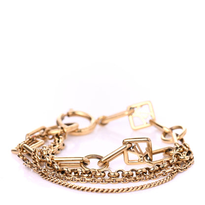 Louis Vuitton Vegas Chain Bracelet Gold 1 of 4
