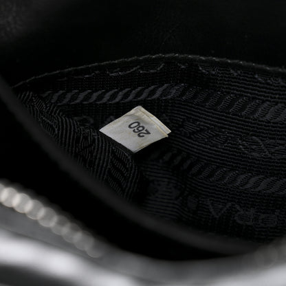 Prada Soft Calfskin Diagramme Belt Bag Black 7 of 10