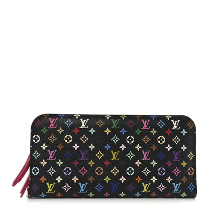 Louis Vuitton Monogram Multicolor Insolite Wallet Black Grenade 1 of 6