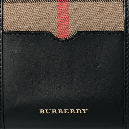 Burberry House Check Large Sartorial Ziggy Zip Around Wallet Black 7 of 7