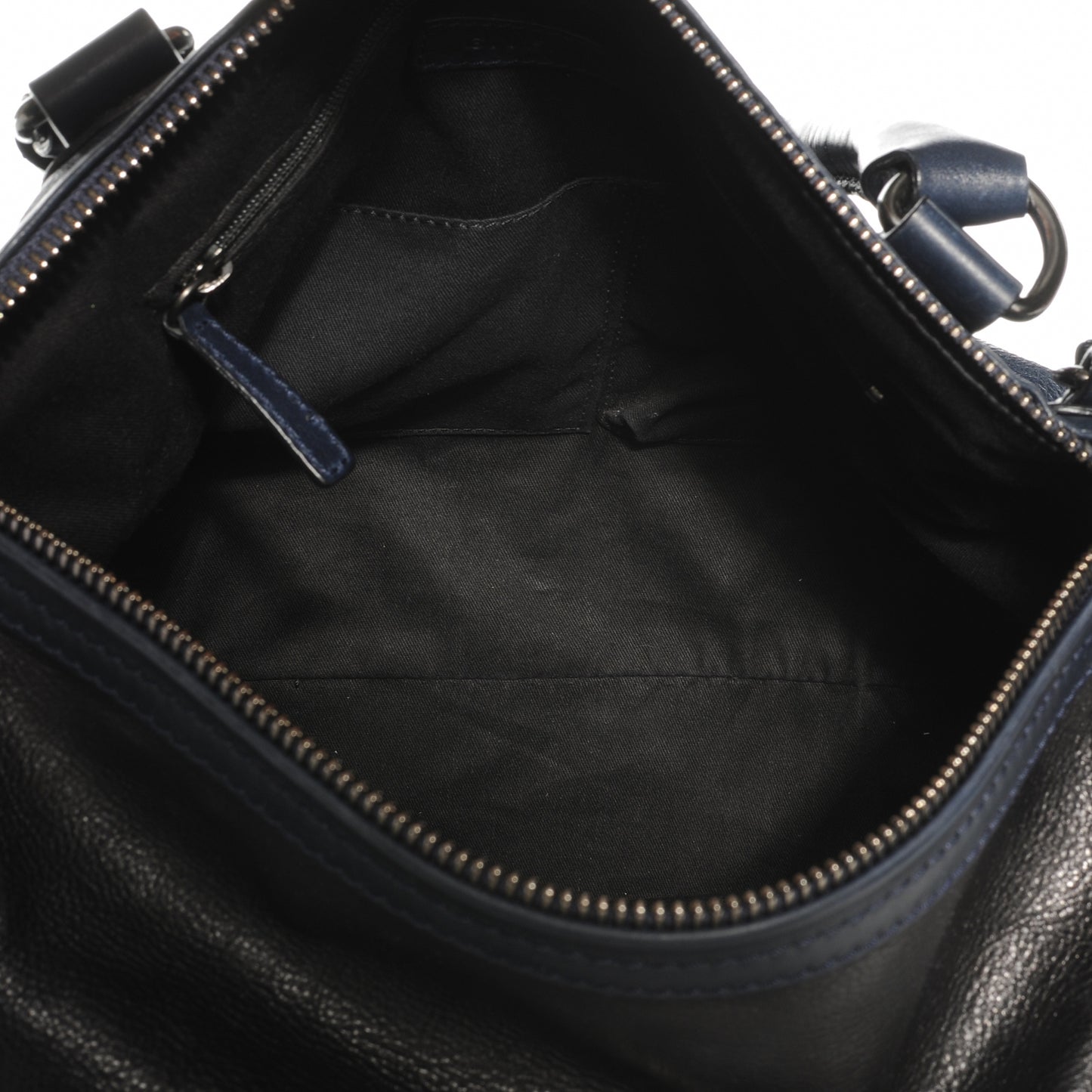 Leather Medium Pandora Navy