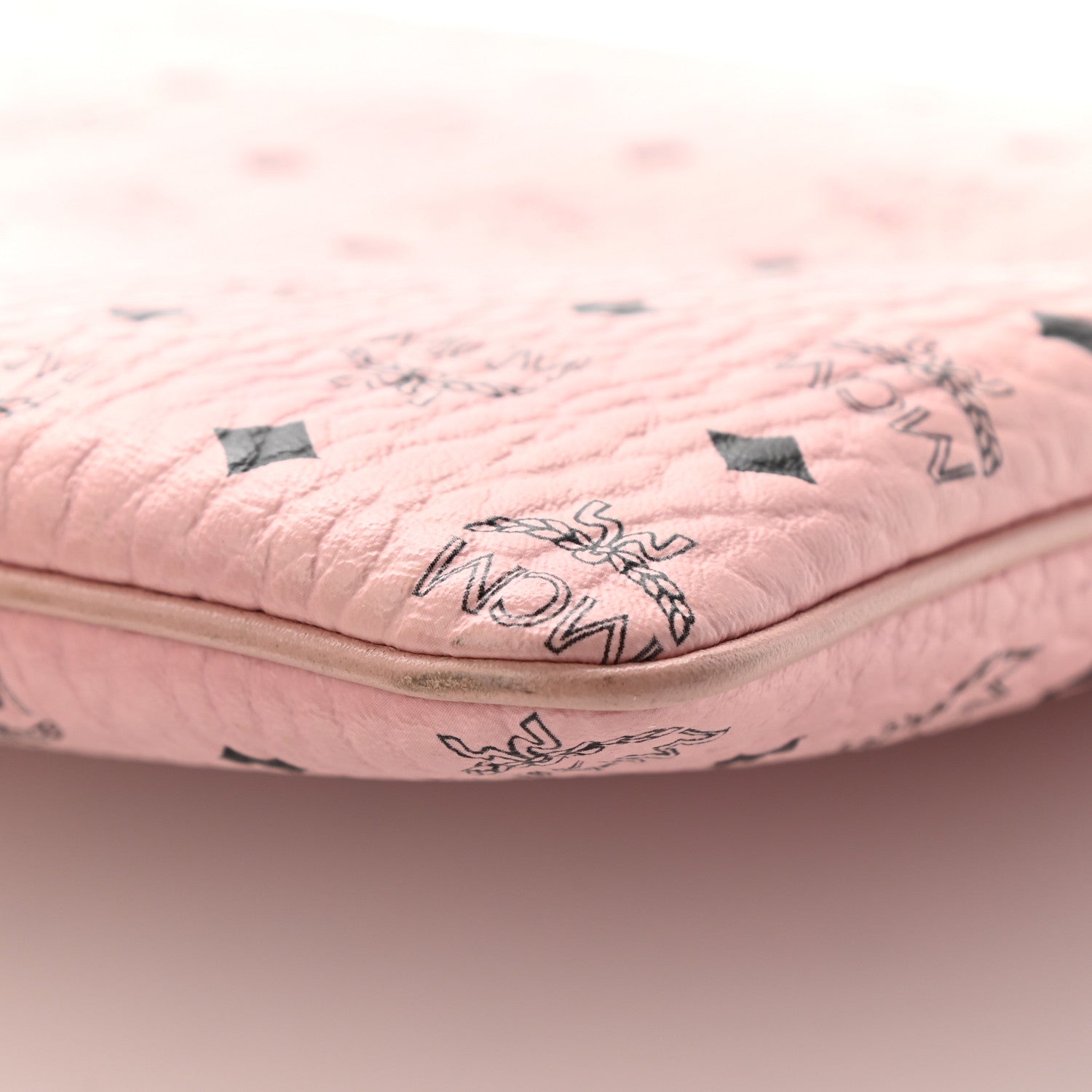 MCM Visetos Medium Crossbody Pouch Soft Pink 10 of 10