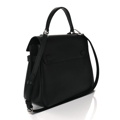 Louis Vuitton Soft Calfskin Lockme Ever MM Black 2 of 10