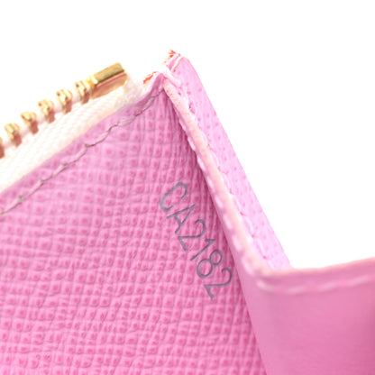 Louis Vuitton Monogram Multicolor Key Pouch  White Litchi 7 of 7