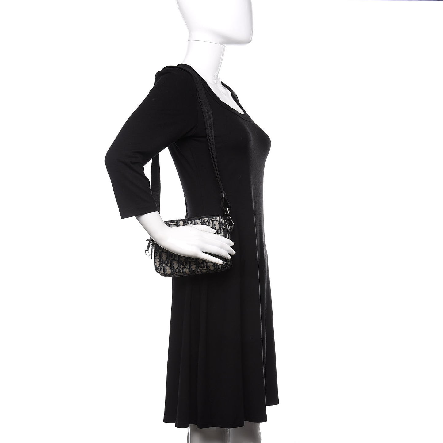 Oblique Pouch Navy Blue